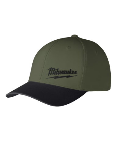 CASQUETTE WORKSKIN VERT S/M MILWAUKEE    - 507E-SM