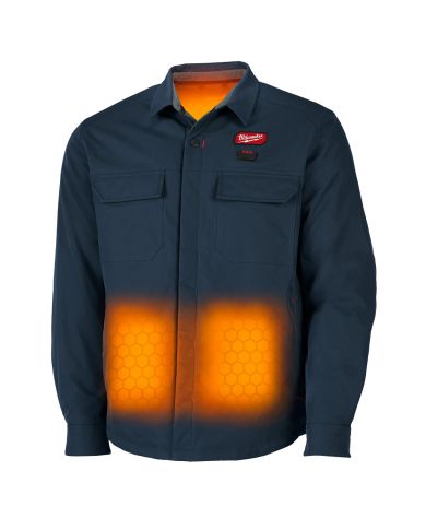 VESTE CHAUFFANT BLEU MARIN M12 PETIT
