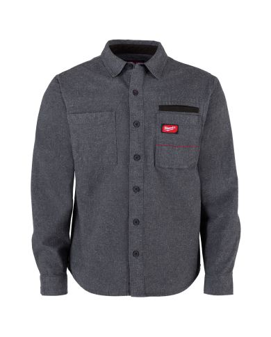 CHEMISE GRIDIRON GRISE LARGE