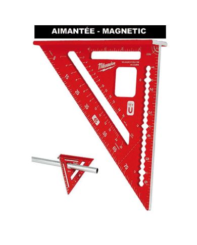 ÉQUERRE D'ANGLE AIMANTÉE DE 7" - MLSQM070