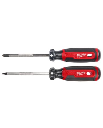 ENSEMBLE 2 TOURNEVIS 4" P2+R2            - MT200-2A