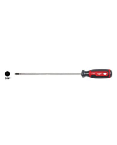 TOURNEVIS PLAT 3/16"X8" POIGN.COUSS. USA - MT213