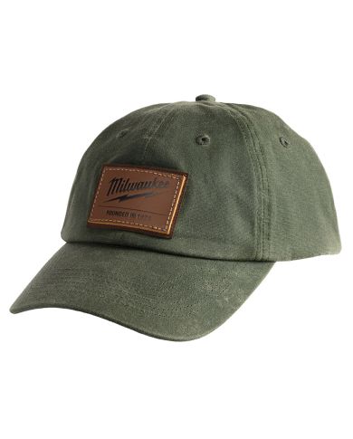 CASQUETTE TOILE CIRÉ VERT O/S MILWAUKEE