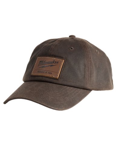 CASQUETTE TOILE CIRÉ BRUN O/S MILWAUKEE
