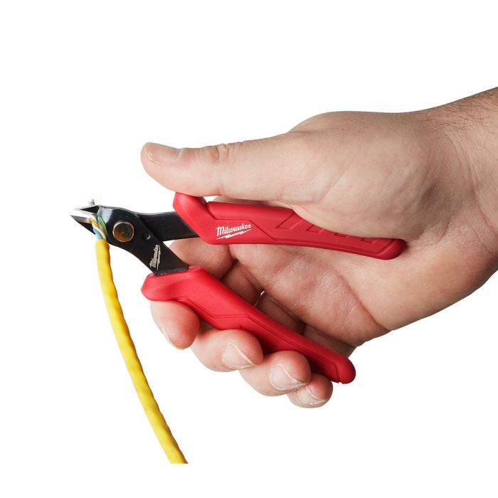 Milwaukee 48-22-6104 Comfort Grip Cable Cutting Pliers - Red, 9.49 Inch