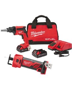 ENSEMBLE VISSEUSE & COUPE GYPSE 18V - 2866-22CTP