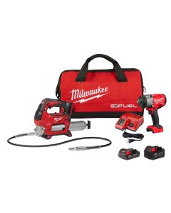M18 IMPACT WHRENCH WITH GREASE GUN KIT - 2967-22GG