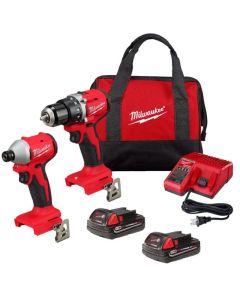 M18 COMPACT BRUSHLESS COMBO - 3692-22CT