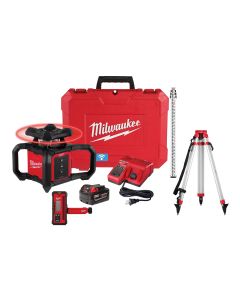 M18 RED 2000' EXTERIOR ROTARY LASER KIT - 3701-21T