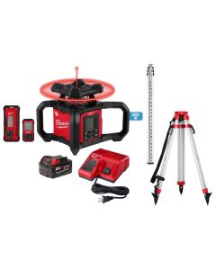M18 RED 4000' EXTERIOR ROTARY LASER KIT - 3704-21T
