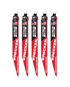 LAME DE SCIE ALT CARBURE 9"x6DPP, PQT:5  - 48-00-5572