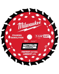 LAME DE SCIE 7-1/4" X 24 DENTS NITRUS    - 48-41-0750
