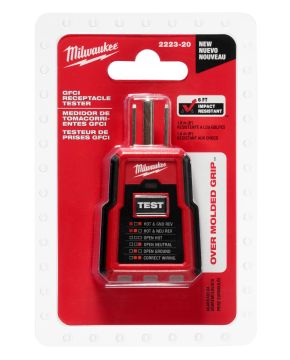 TESTEUR DE PRISE GFC1 MILWAUKEE          - 2223-20