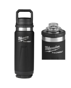 BOUTEILLE 24OZ ISOLÉE PACKOUT NOIR