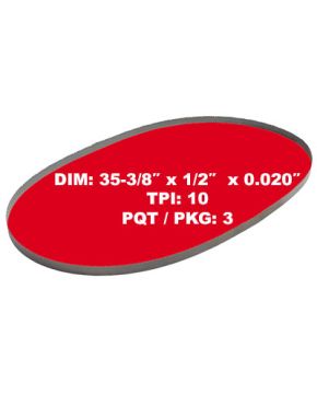 LAME DE SCIE A RUBAN 35 3/8" 10TPI PQT 3 - 48-39-0509