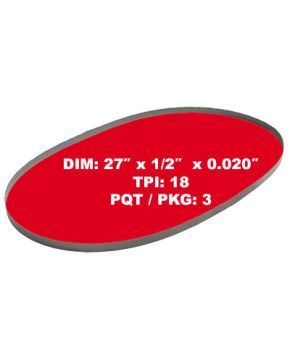 LAME DE SCIE A RUBAN M12 18D PQT 3       - 48-39-0572