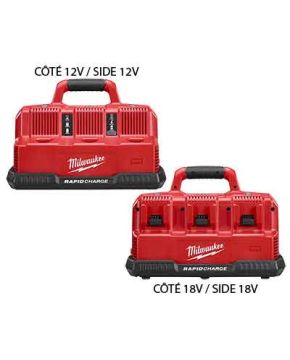 CHARGEUR RAPIDE M18 & M12 (6 POSITIONS)  - 48-59-1807