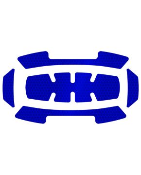 ENS 5 AUTOCOLLANTS BLEU POUR CASQUE      - 48-73-4605