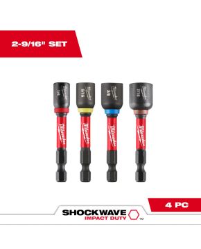 4 PC MAGNETIC NUT DRIVER SET             - 49-66-4566