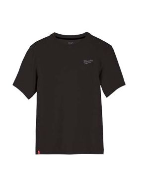 BLACK HYBRID WORK TEE'S X-LARGE - 603B-XL