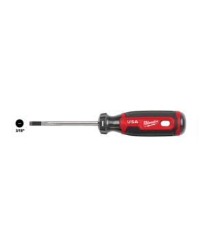 TOURNEVIS PLAT 3/16"X6" POIGN.COUSS. USA - MT212