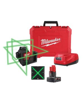 LASER VERT 360 DEGRÉS 3 AXES M12